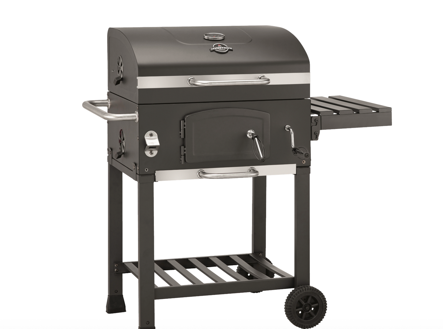American BBQ Jaxon 2.0 houtskool BBQ metaal grijs 57 x 42 cm