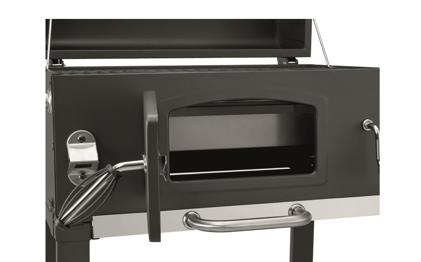 American BBQ Jaxon 2.0 houtskool BBQ metaal grijs 57 x 42 cm