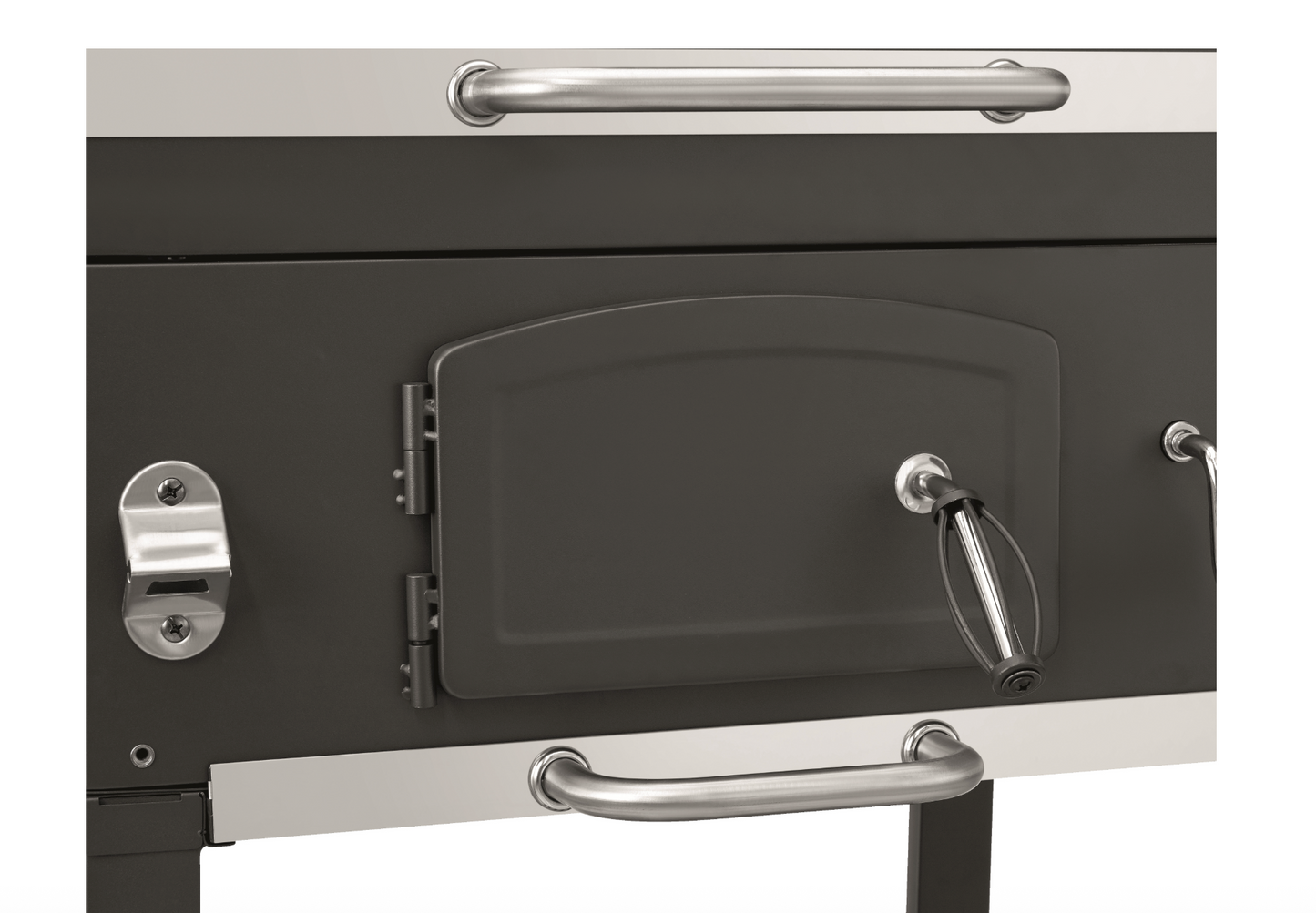 American BBQ Jaxon 2.0 houtskool BBQ metaal grijs 57 x 42 cm