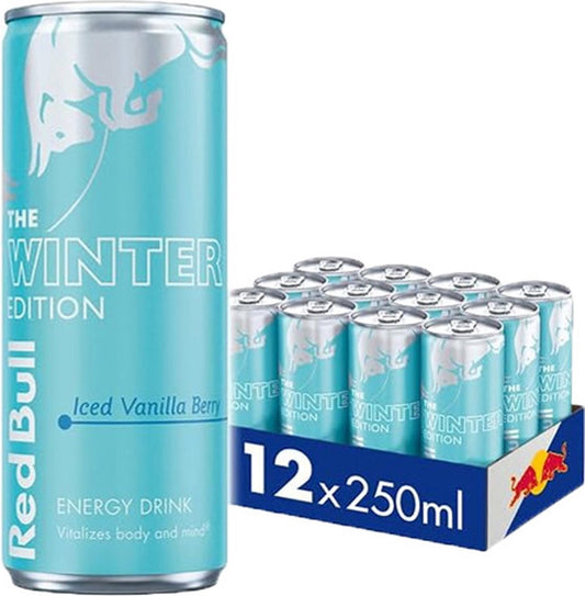 Red Bull - Winter Edition - Iced Vanilla Berry 12 x 250 ml