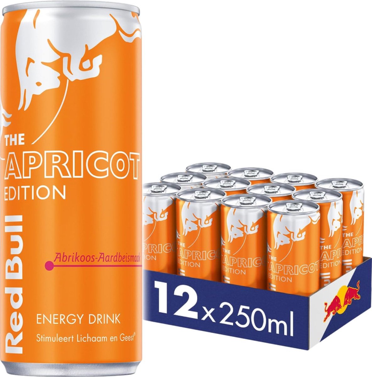 Red Bull - Summer Edition - Abrikoos Aardbei 12 x 250 ml