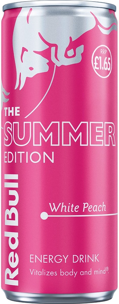 Red Bull - Summer Edition - White Peach - 12 x 250 ml