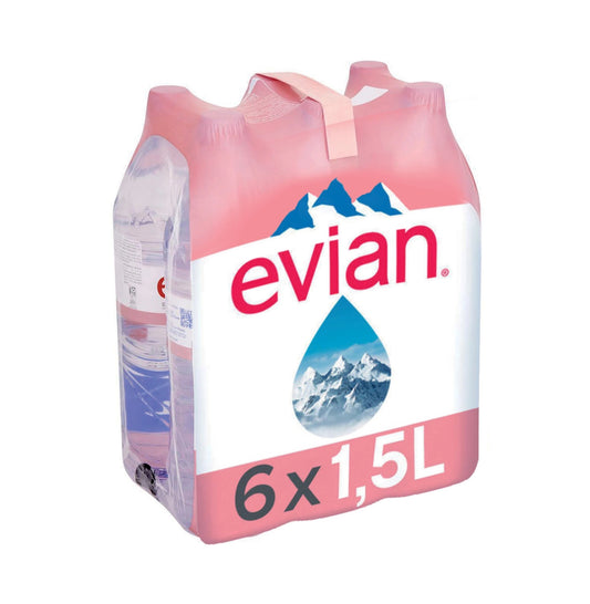 Evian | Petfles | 6 x 1,5 liter