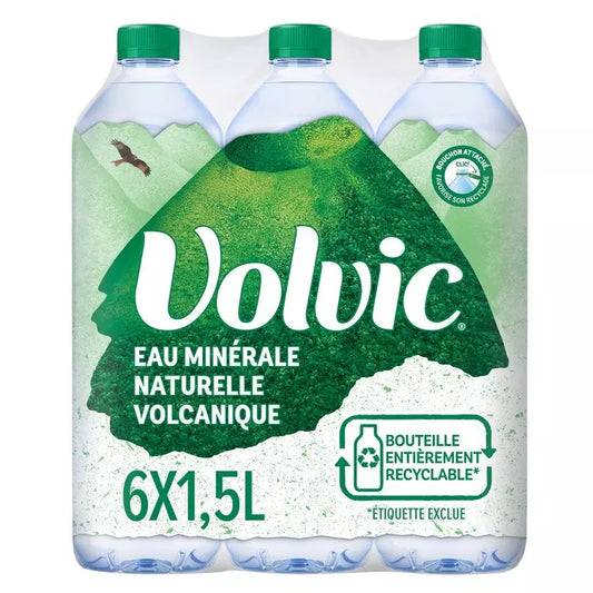 Volvic | Petfles | 6 x 1,5 liter
