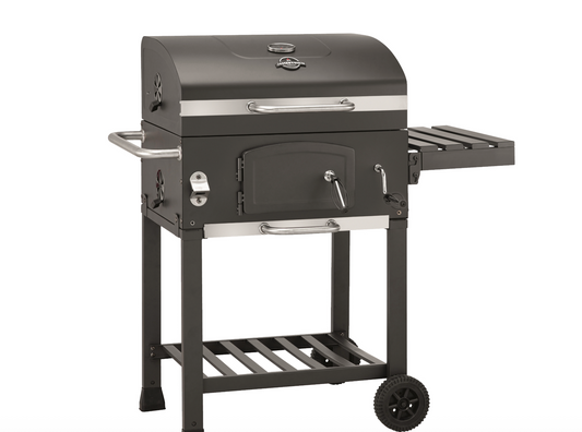 American BBQ Jaxon 2.0 houtskool BBQ metaal grijs 57 x 42 cm