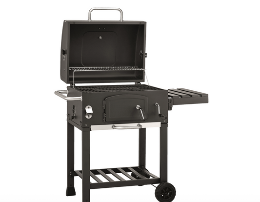 American BBQ Jaxon 2.0 houtskool BBQ metaal grijs 57 x 42 cm