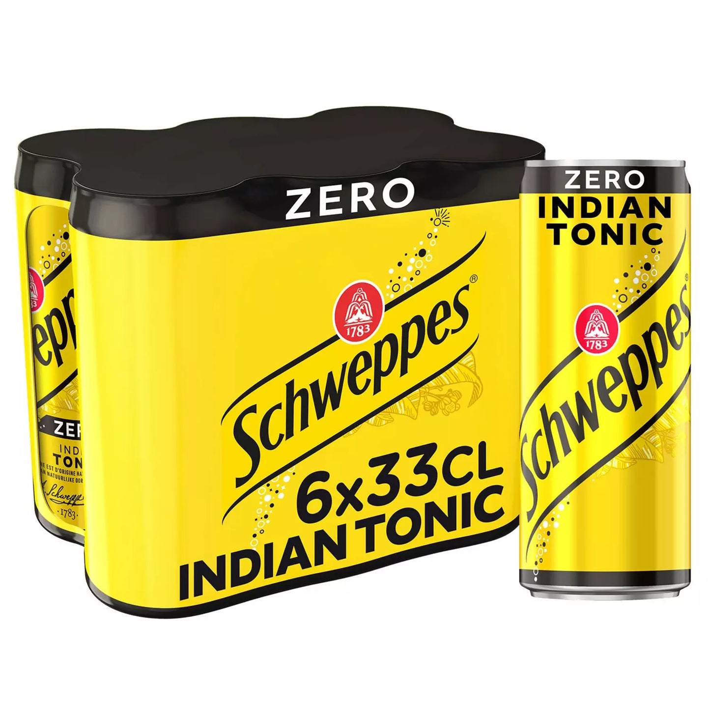 Schweppes - Indian Tonic Zero 6x 33cl