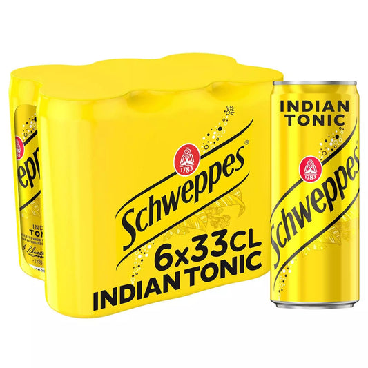 Schweppes - Indian Tonic 6x 33cl