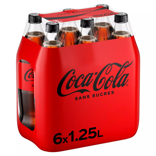 CocaCola - Zero 6x 1,25L