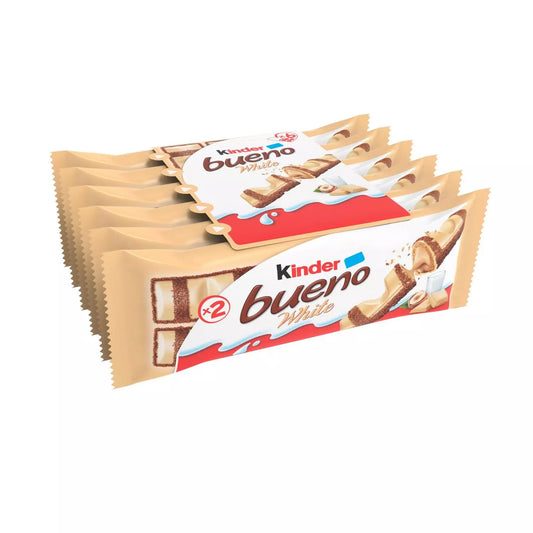 Kinder Bueno White 6x 2st
