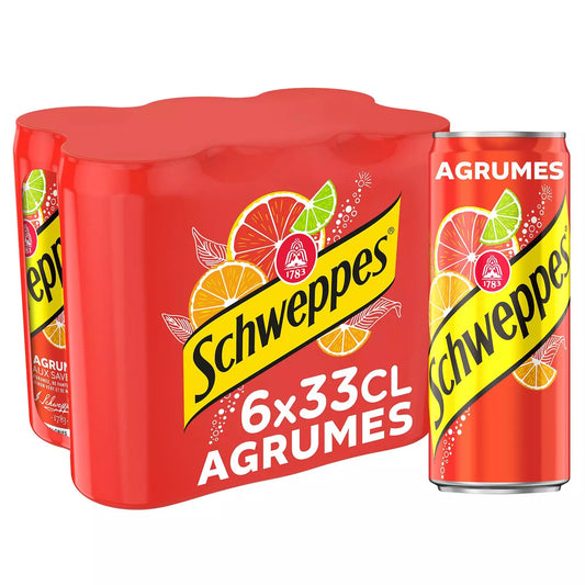 Schweppes - Agrumes 6x 33cl